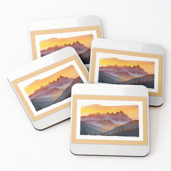 Item preview, Mountain Sunrise -Mountaineers' Ascent designed and sold by hatiepaublak.