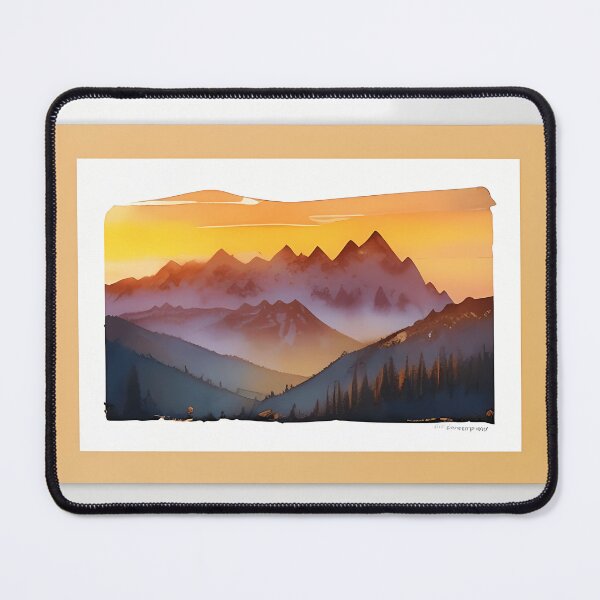Item preview, Mountain Sunrise -Mountaineers' Ascent designed and sold by hatiepaublak.