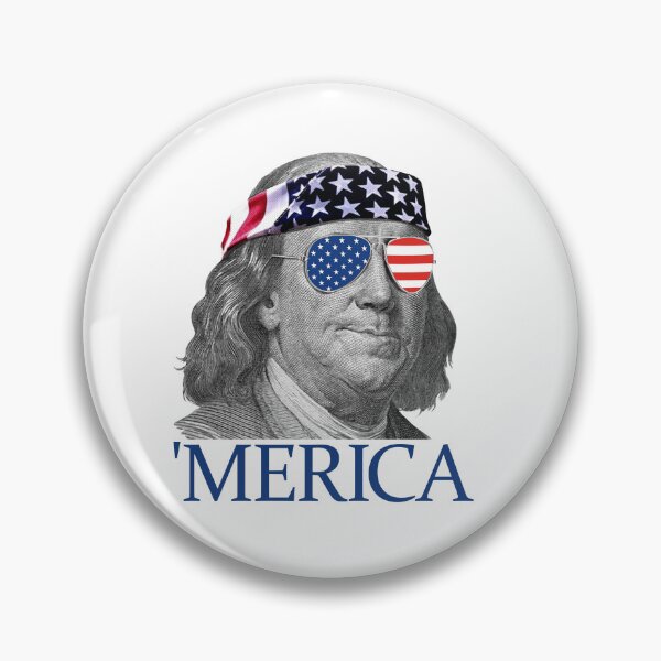 Item preview, Merica Ben Franklin Patriotic 4th Of July Ben Franklin Gear designed and sold by DynamicDesign.