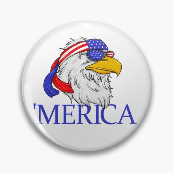 Item preview, Merica Patriotic Eagle Patriotic 4th Of July Eagle Merica Gear designed and sold by DynamicDesign.