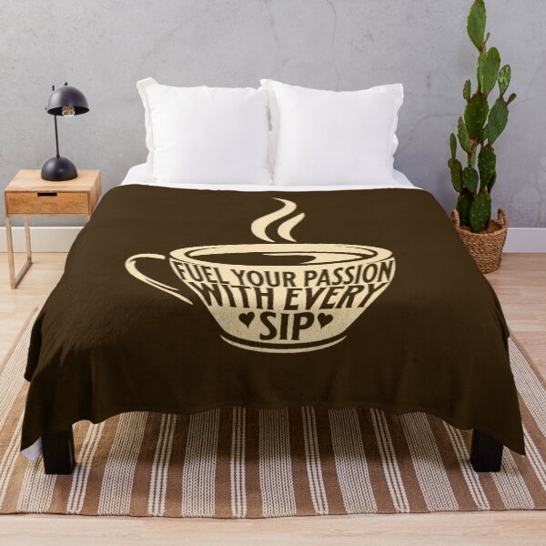 Item preview, Fuel Your Passion With Every Sip | Coffee Quote | Cute Coffee Cup designed and sold by stylishdzign.