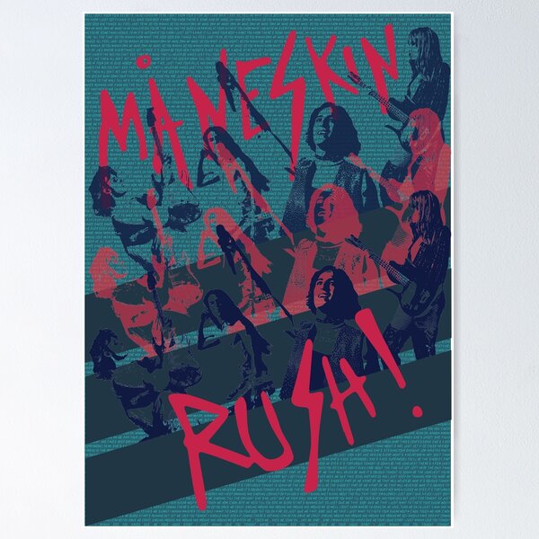 Item preview, Måneskin Rush! Album Poster designed and sold by Bizarre-Artist.