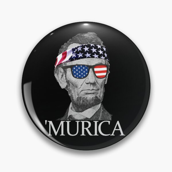 Item preview, Murica Abe Lincoln Patriotic 4th Of July Abraham Lincoln Gear designed and sold by DynamicDesign.