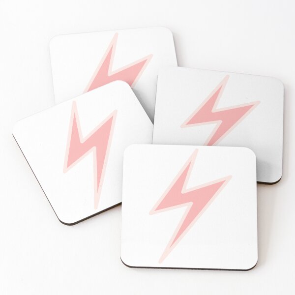 Item preview, Pink aesthetic lighting bolt  designed and sold by EmeryJH.