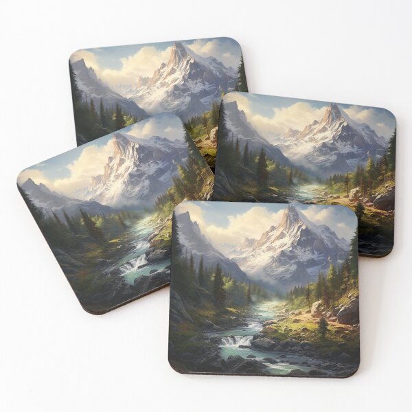 Item preview, Beautiful Snow Capped Peaks designed and sold by AC-625.