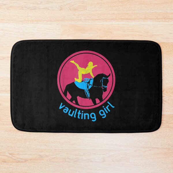 Item preview, Vaulting Girl Equestrian Horse Vaulting  designed and sold by CarolPooley.