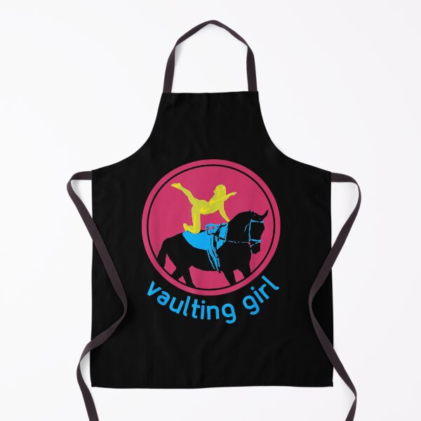 Item preview, Vaulting Girl Equestrian Horse Vaulting designed and sold by CarolPooley.