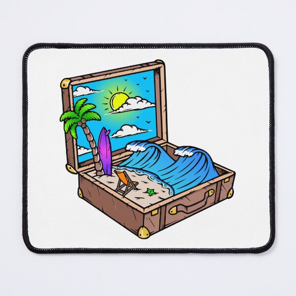 Item preview, vacation suitcase designed and sold by malejagr.