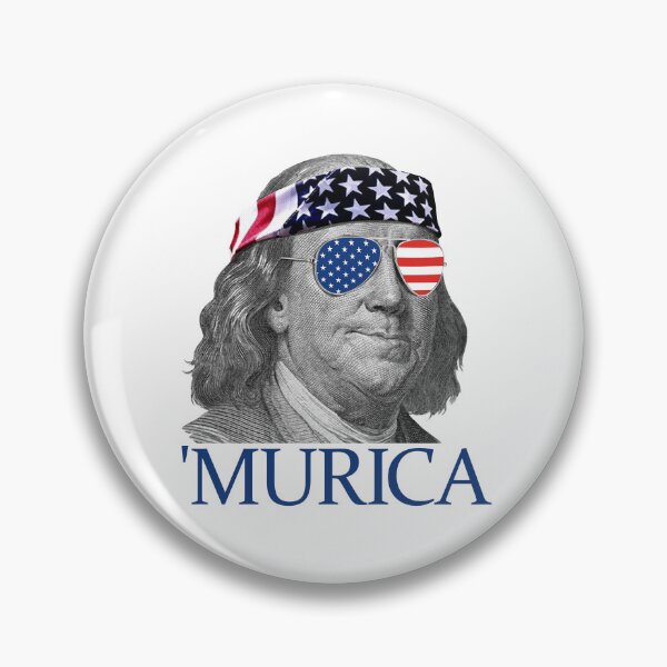 Item preview, Murica Ben Franklin Patriotic 4th Of July Ben Franklin Gear designed and sold by DynamicDesign.