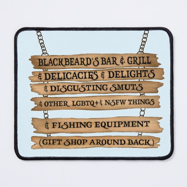 Item preview, Blackbeard's Bar & Smuts -- WGA & SAG strike fundraiser designed and sold by JenTalleyDesign.