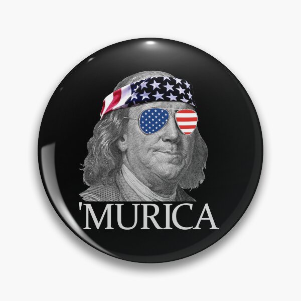 Item preview, Murica Ben Franklin Patriotic 4th Of July Ben Franklin Gear designed and sold by DynamicDesign.
