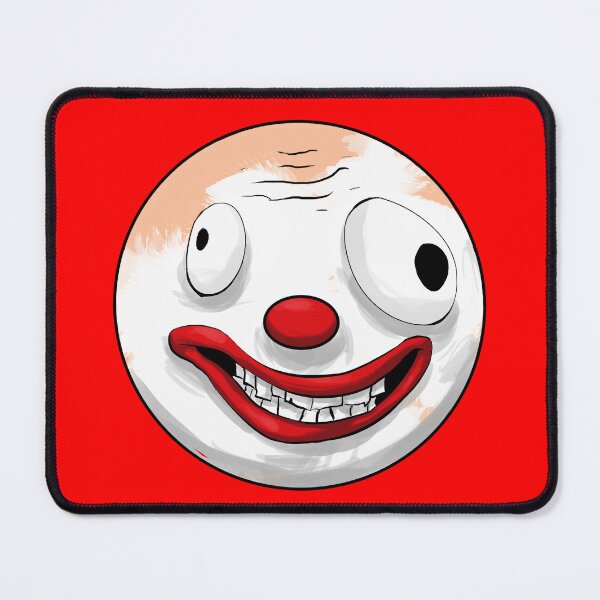 Item preview, Demented Clown Emoji designed and sold by TheWoodsRDark.