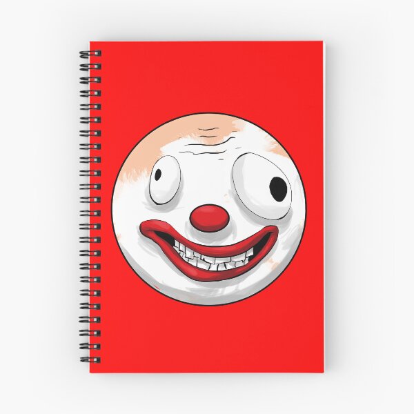 Item preview, Demented Clown Emoji designed and sold by TheWoodsRDark.