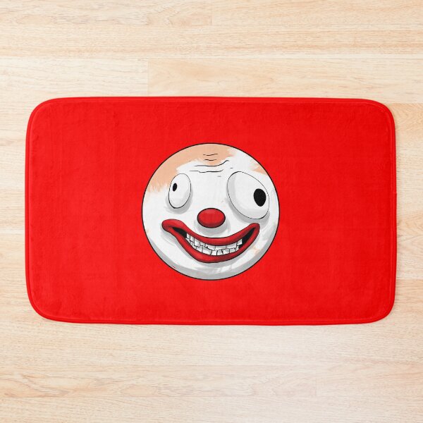 Item preview, Demented Clown Emoji designed and sold by TheWoodsRDark.