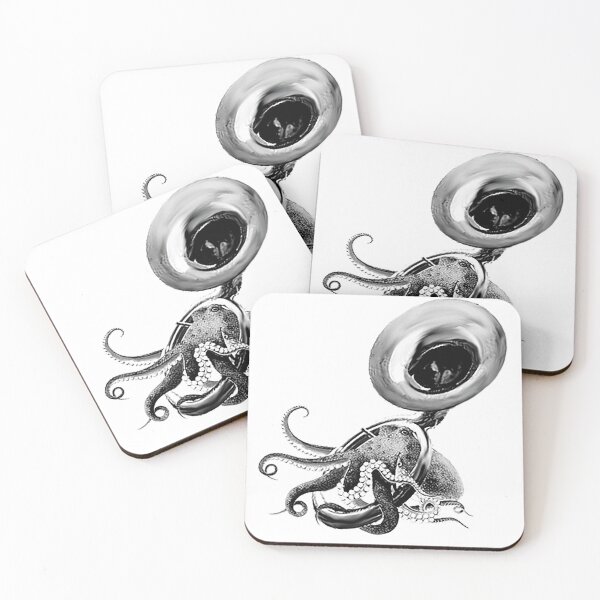 Item preview, Brass Fanfare for Octopi designed and sold by 12000octopi.