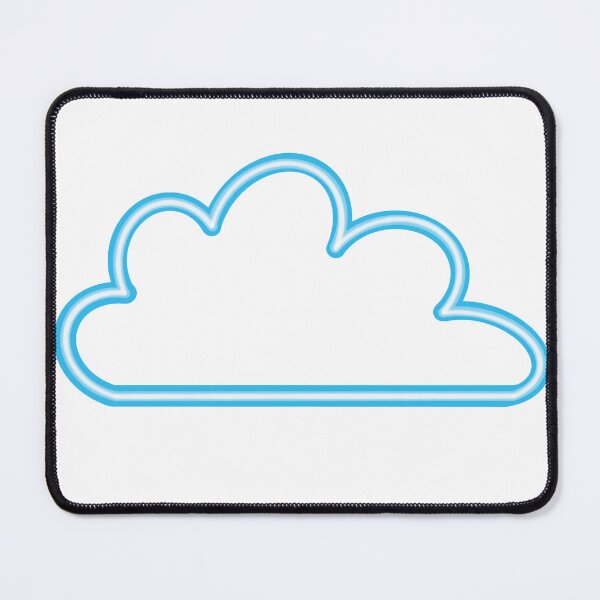 Item preview, Blue Neon Cloud designed and sold by AubCreates.