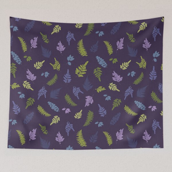 Item preview, Purple Fern Forest designed and sold by AveryArtLoft.