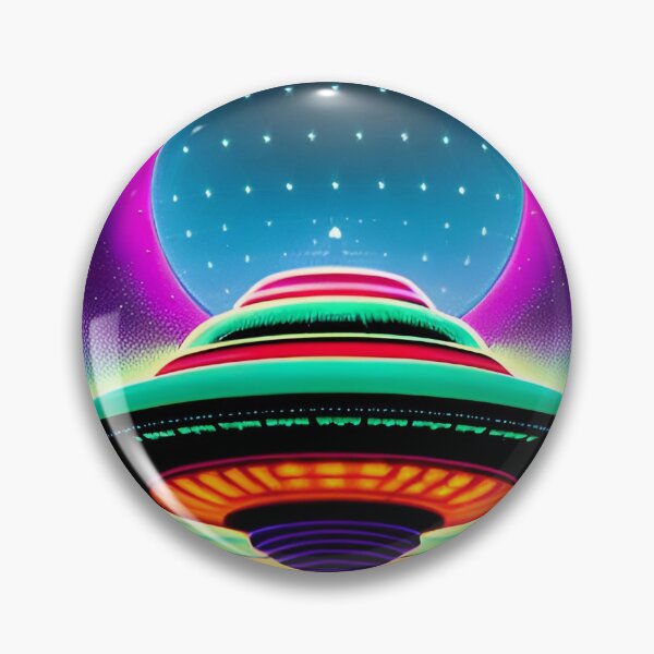 Item preview, Area 51 – Trippy Retro UFO 80 - David Grusch designed and sold by Benito Del Ray.