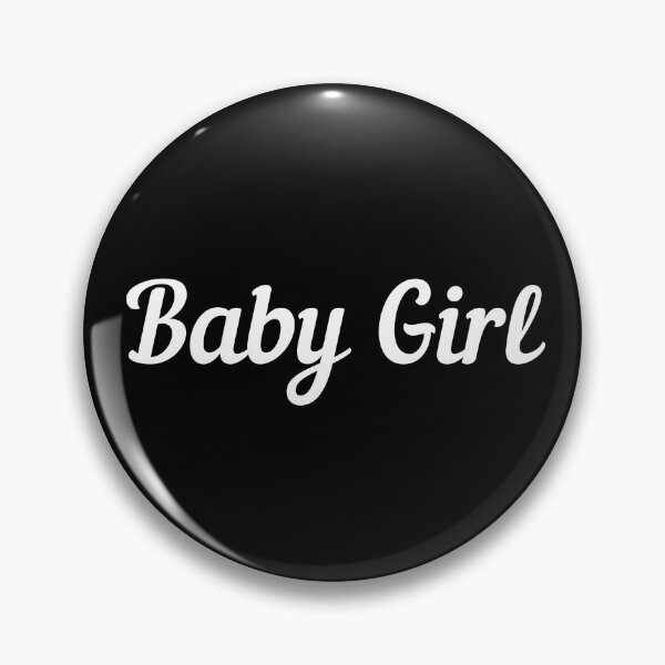 Item preview, Baby Girl Black and White Text designed and sold by Ninjakandy.