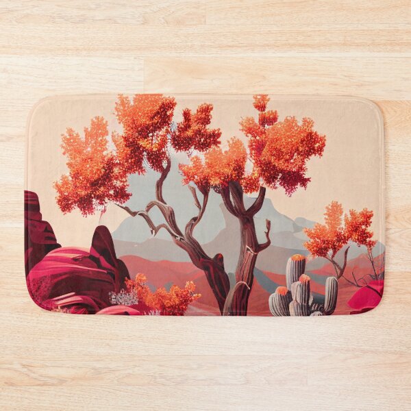 Item preview, Red Cactus Desert Scenery designed and sold by TheArtMage.