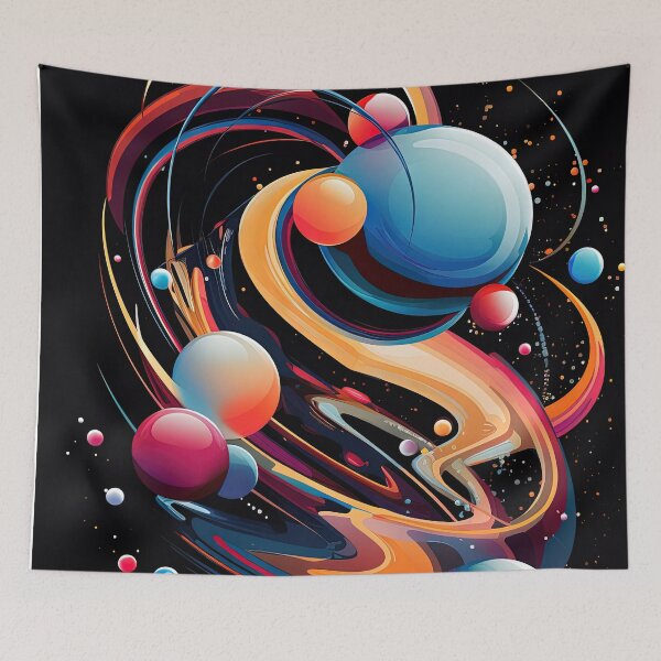 Item preview, Abstract Astral Symphony designed and sold by Mullet Monkey.