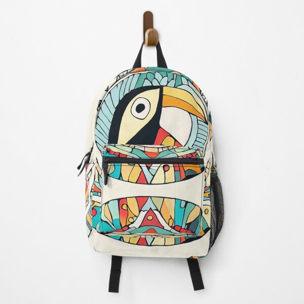 Item preview, Tropical Aura, A Paul Klee-Inspired Toucan Mandala designed and sold by Liscar95.