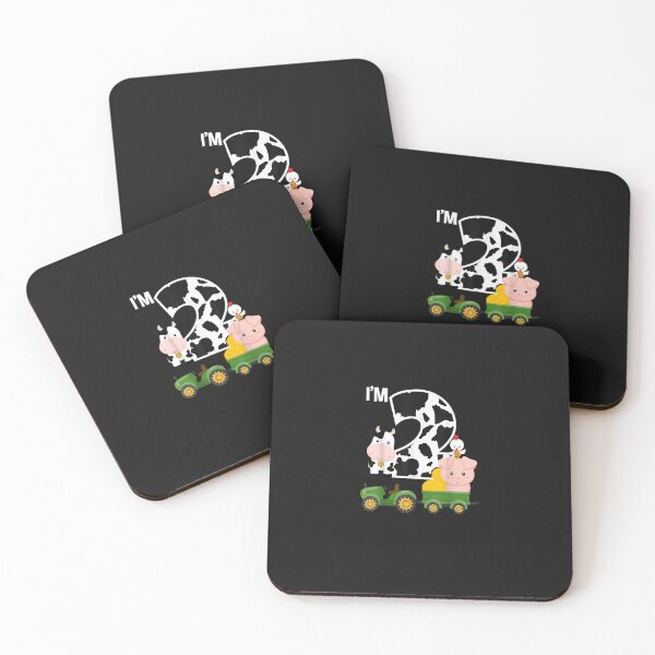 Item preview, Farm Animals Tractor 2Nd Birthday 2 Year Old Birthday Party  designed and sold by AnneDaoust.