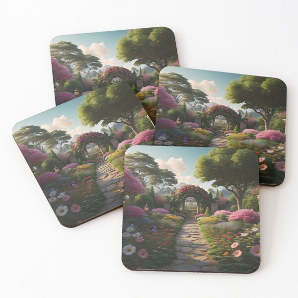 Item preview, Enchanted Flowers designed and sold by RW Art Prints.