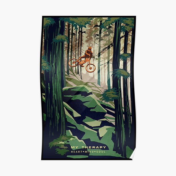 MY THERAPY: Vélo de montagne! Poster