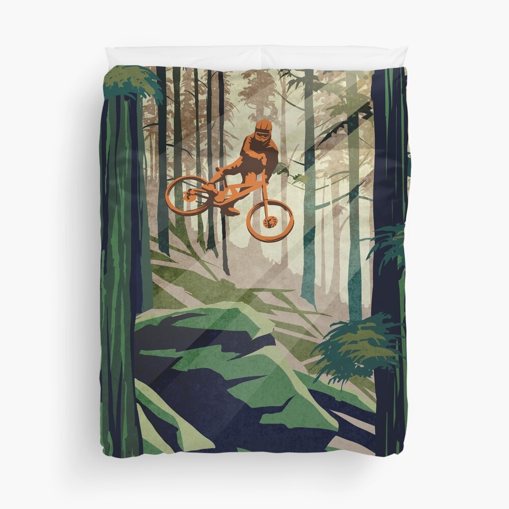MY THERAPY: Mountain Bike! Duvet Cover