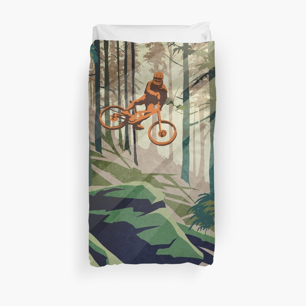 MY THERAPY: Mountain Bike! Duvet Cover