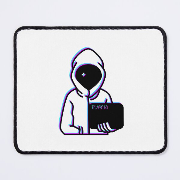 Item preview, Hacker , TwoBN , sci fi , TwoBN logo , logo , Black logo , sky blue and pink in TwoBN logo designed and sold by nickasnick.