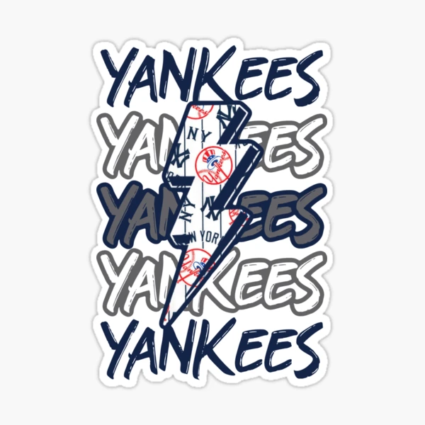 New York Yankees Retired Number Lou Gehrig Sticker for Sale by VeEcoGiftss