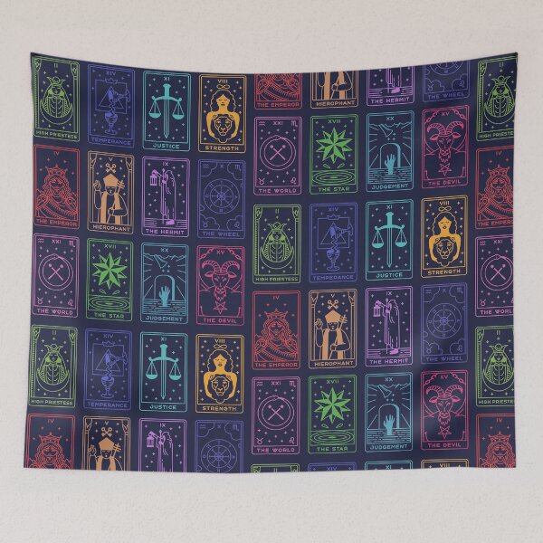 Item preview, Major Arcana Tarot Cards Pattern designed and sold by soulfulprintss8.