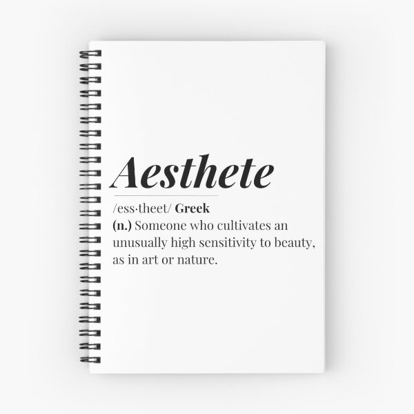 Item preview, Aesthete Word Definition  designed and sold by Feather n'  Ink.