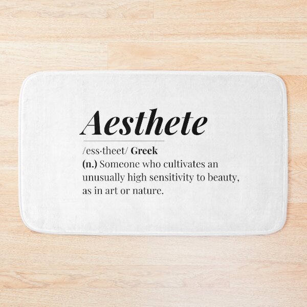 Item preview, Aesthete Word Definition  designed and sold by Feather n'  Ink.