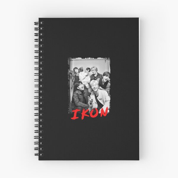 Item preview, iKON Kpop Group Members black and white Korean Kpop RGB Color Design Classic   designed and sold by Prossulke.