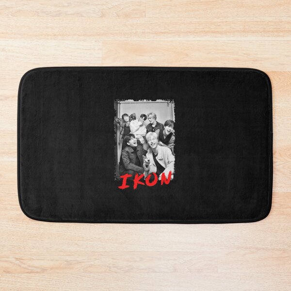 Item preview, iKON Kpop Group Members black and white Korean Kpop RGB Color Design Classic   designed and sold by Prossulke.