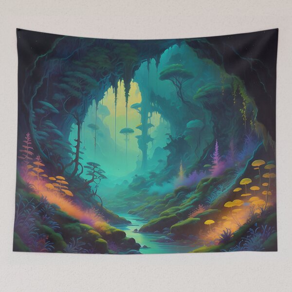 Item preview, Mystic Grotto designed and sold by RW Art Prints.