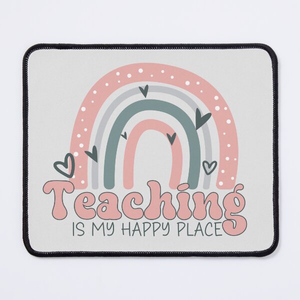 Item preview, Teaching is my happy place designed and sold by TheVisualVoyage.
