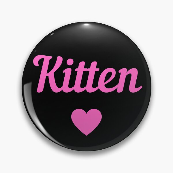 Item preview, Kitten Black and Pink designed and sold by Ninjakandy.