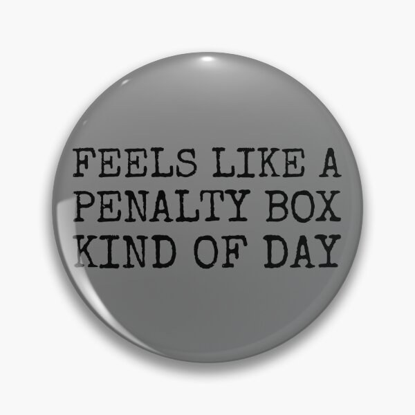 Item preview, Feels Like A Penalty Box Kind Of Day Men's Funny Hockey Gear designed and sold by DynamicDesign.