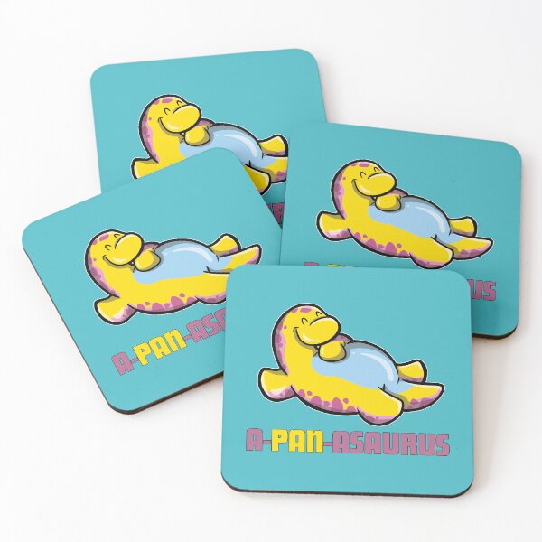 Item preview, A-pan-asaurus - Pride Dinosaur designed and sold by The magic  Yellow bus.