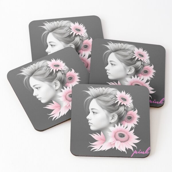 Artikelvorschau, Pink sunflowers entworfen und verkauft von Roxburylane.