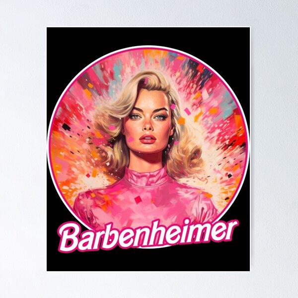 Cheap Margot Robbie Hi Barbie Poster, Barbie Movie Poster - Allsoymade