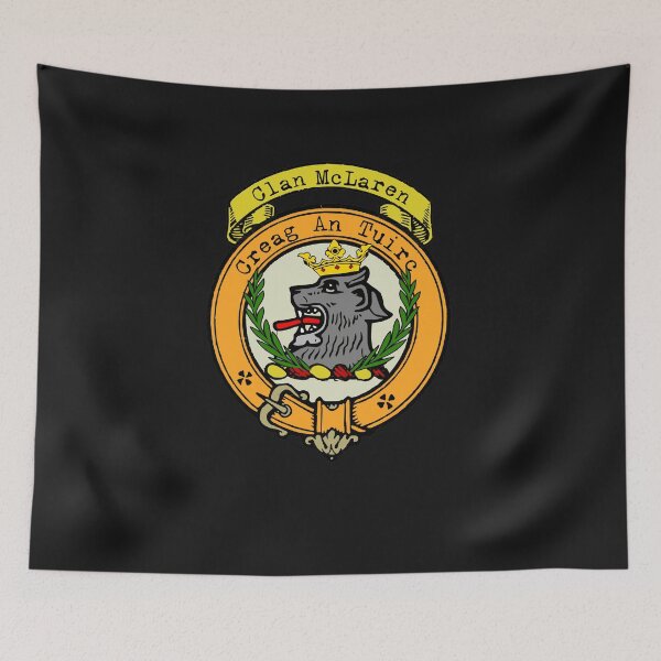 Item preview, McLaren Clan Surname crest designed and sold by BagTown Clans.