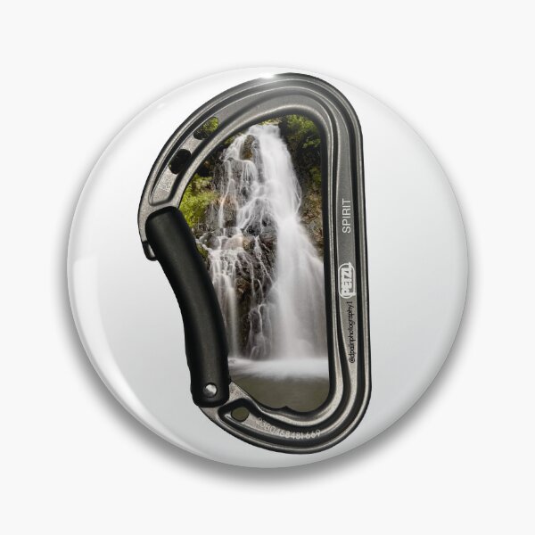 Artikelvorschau, Sahalie Falls in einem Petzl-Karabiner entworfen und verkauft von DPalinPhotography.