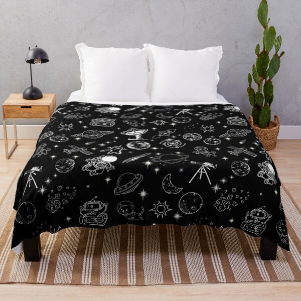 Item preview, Celestial Space Pattern. Black-White. V3. designed and sold by FullCreative.
