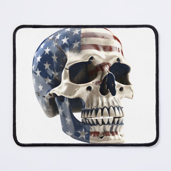 Item preview, Patriotic Skull designed and sold by cy312.