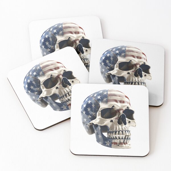 Item preview, Patriotic Skull designed and sold by cy312.